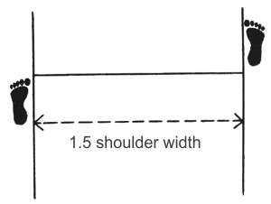 diagonal stance (sasun sogi)